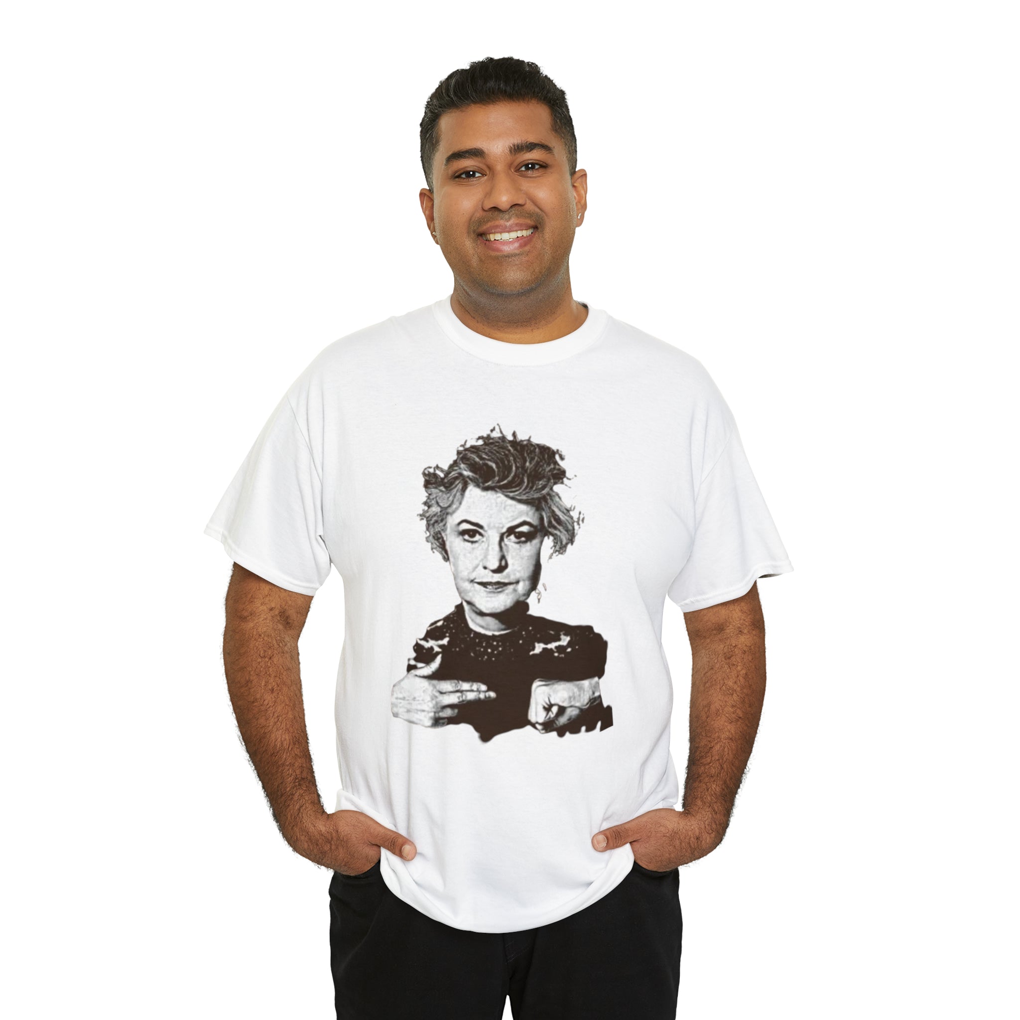 The Golden Girls 80's TV Show- Dorothy Unisex Heavy Cotton T-Shirt - Creations by Chris and Carlos